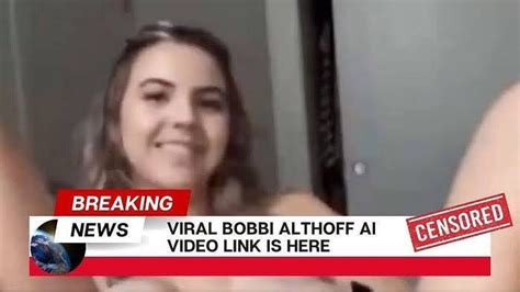 bobbi althoff leak videos|Bobbi Althoff responds after x